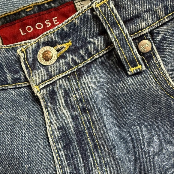 Levi's Silver Tab Jeans Straight Leg Women’s 11/12 Mid Rise 90s Y2K  Skater - Picture 6 of 13